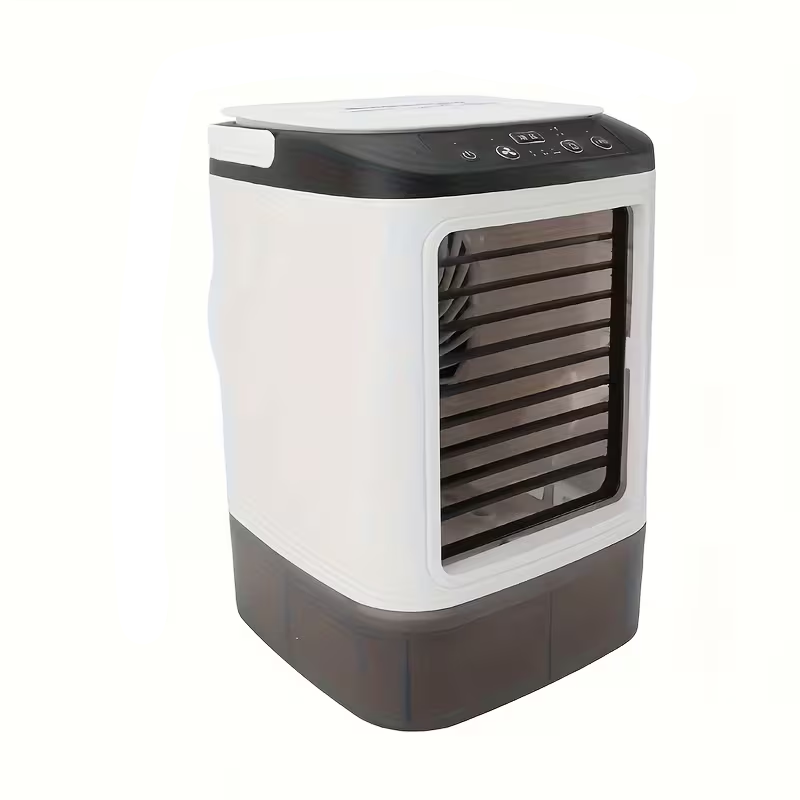 Portable Air Conditioner with Ultrasonic Dual-Spray Mist, 3-Speed Fan and LED Night Light 4