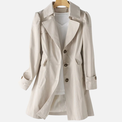 Women's Lightweight Tailored Trench Coat