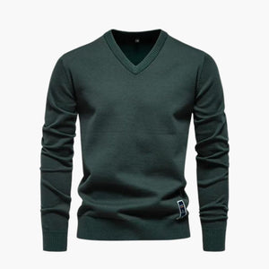 Heren Trui Sweater met V-Hals