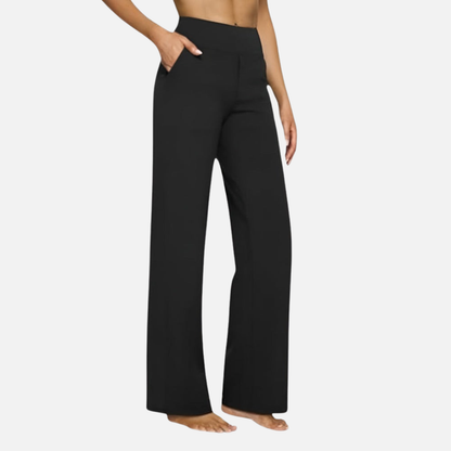 Women's High Waisted Wide-Leg Lounge Pants