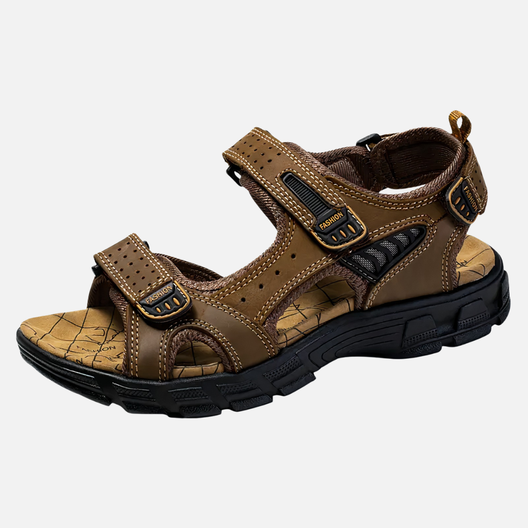 Men's Orthopedic Sport Sandals | Open Toe Adjustable Strap