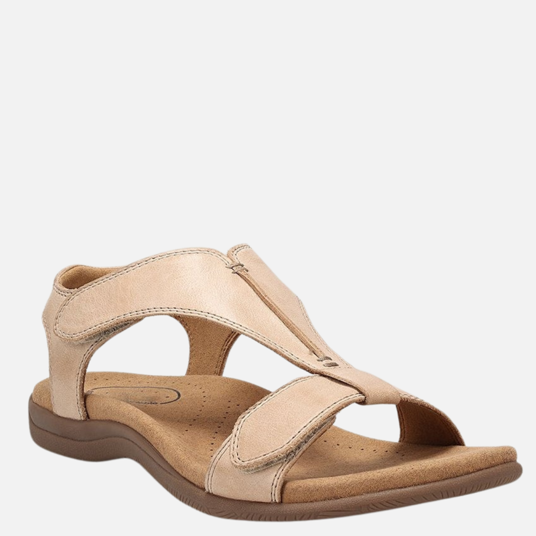 Women's Orthopedic T-Strap Sandals | Open Toe Arch Support