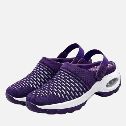 Women's Orthopedic Mesh Clogs | Slip-On Walking Shoes Breathable Comfort