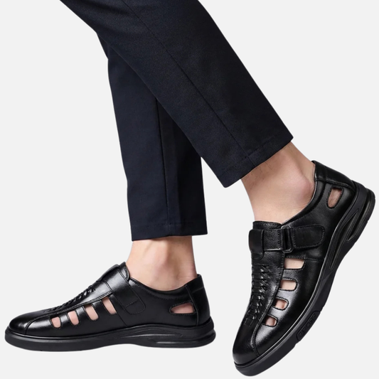 Sandalias Ortopédicas de Cuero Premium para Hombre