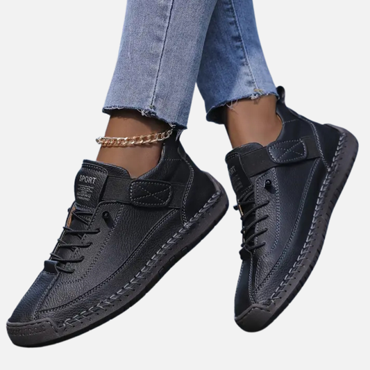 Zapatos ortopédicos de cuero para mujer