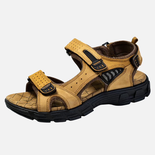 Sandalias deportivas ortopédicas para hombre | Punta abierta, correa ajustable