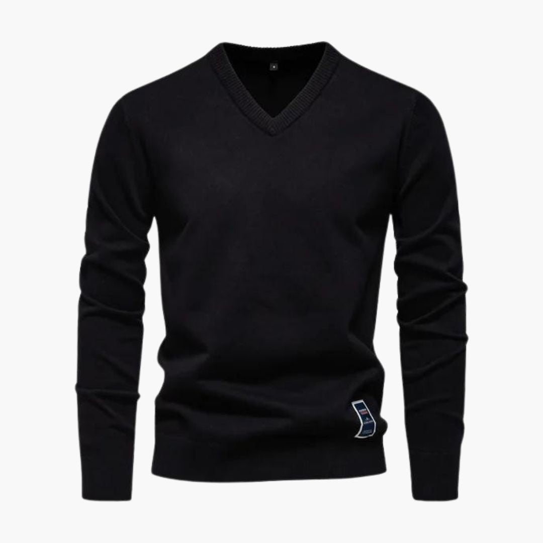 Heren Trui Sweater met V-Hals