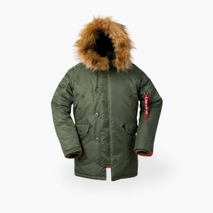 Warme Herenjas Winter Parka