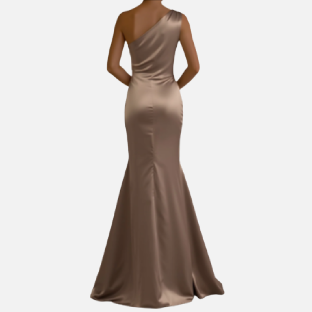 Women's Formal One-Shoulder Mermaid Gown