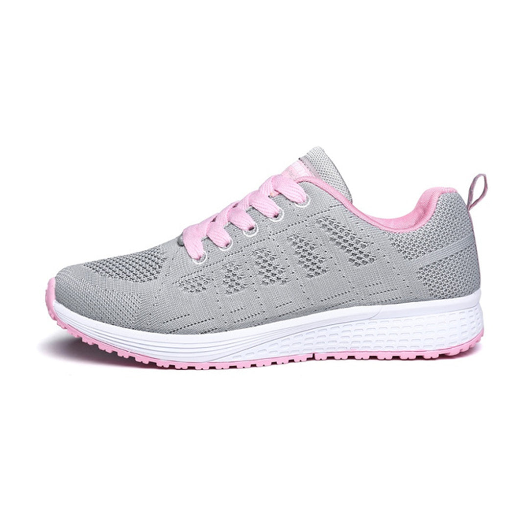 Women's Breathable Mesh Lace Up Sneakers