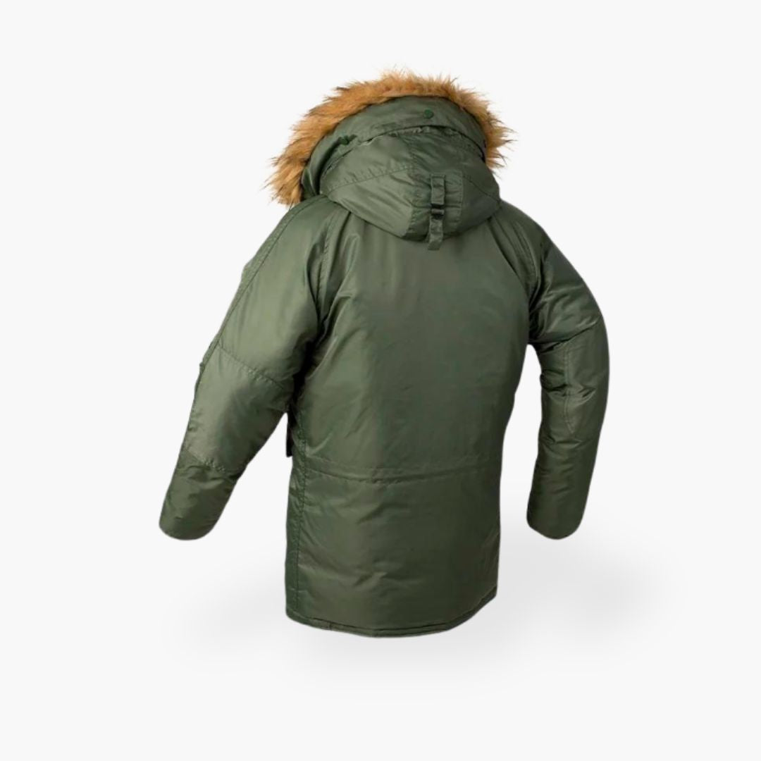 Warme Herenjas Winter Parka