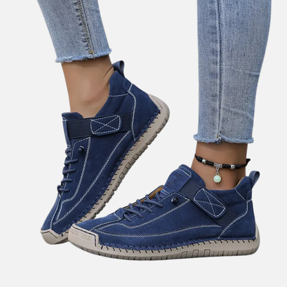 Women's Orthopedic Leather Walking Shoes