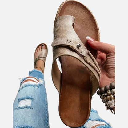 Women's Orthopedic Thong Sandals | Arch Support Bunion Corrector Flip Flops