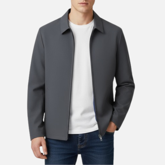 Chaqueta bómber elegante casual para hombre