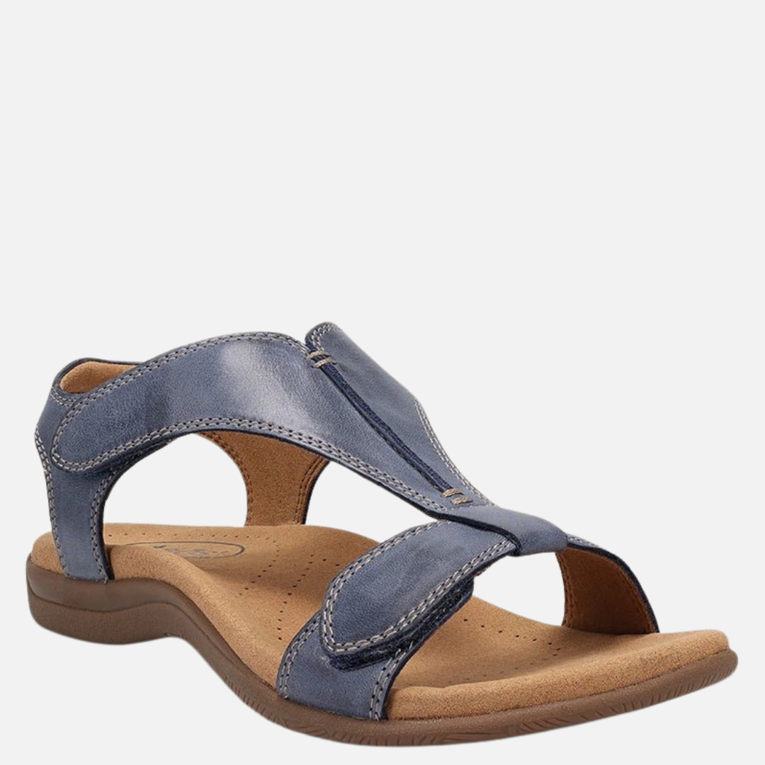 Women's Orthopedic T-Strap Sandals | Open Toe Arch Support