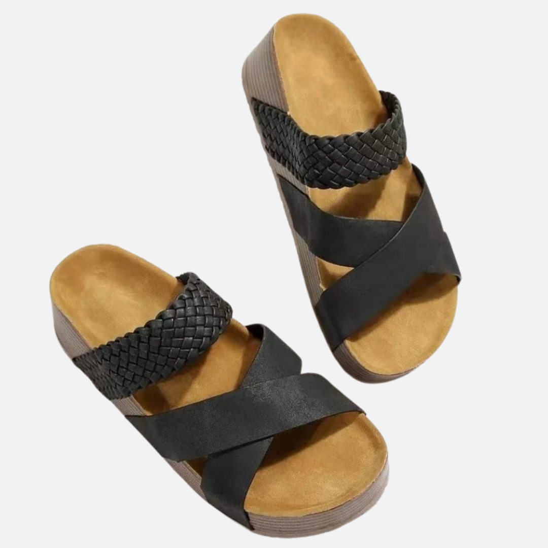 Women's Orthopedic Platform Slide Sandals