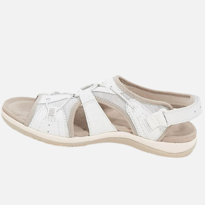 Women's Orthopedic Walking Sandals | Velcro Multi-Strap Arch Support