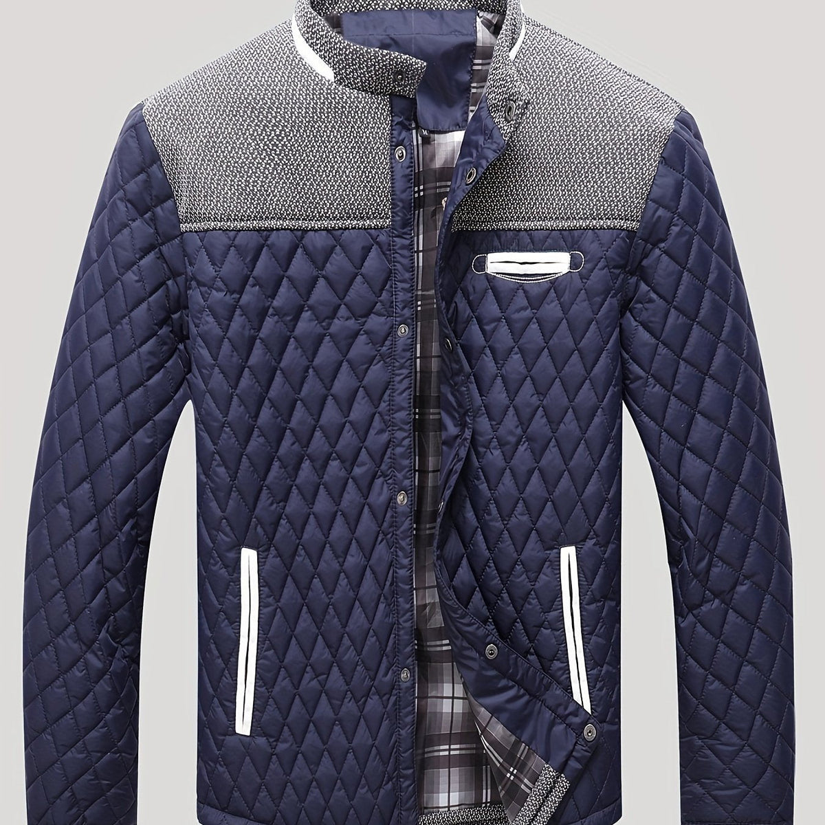 Alden | Quilted Stand-Collar Jacket 0