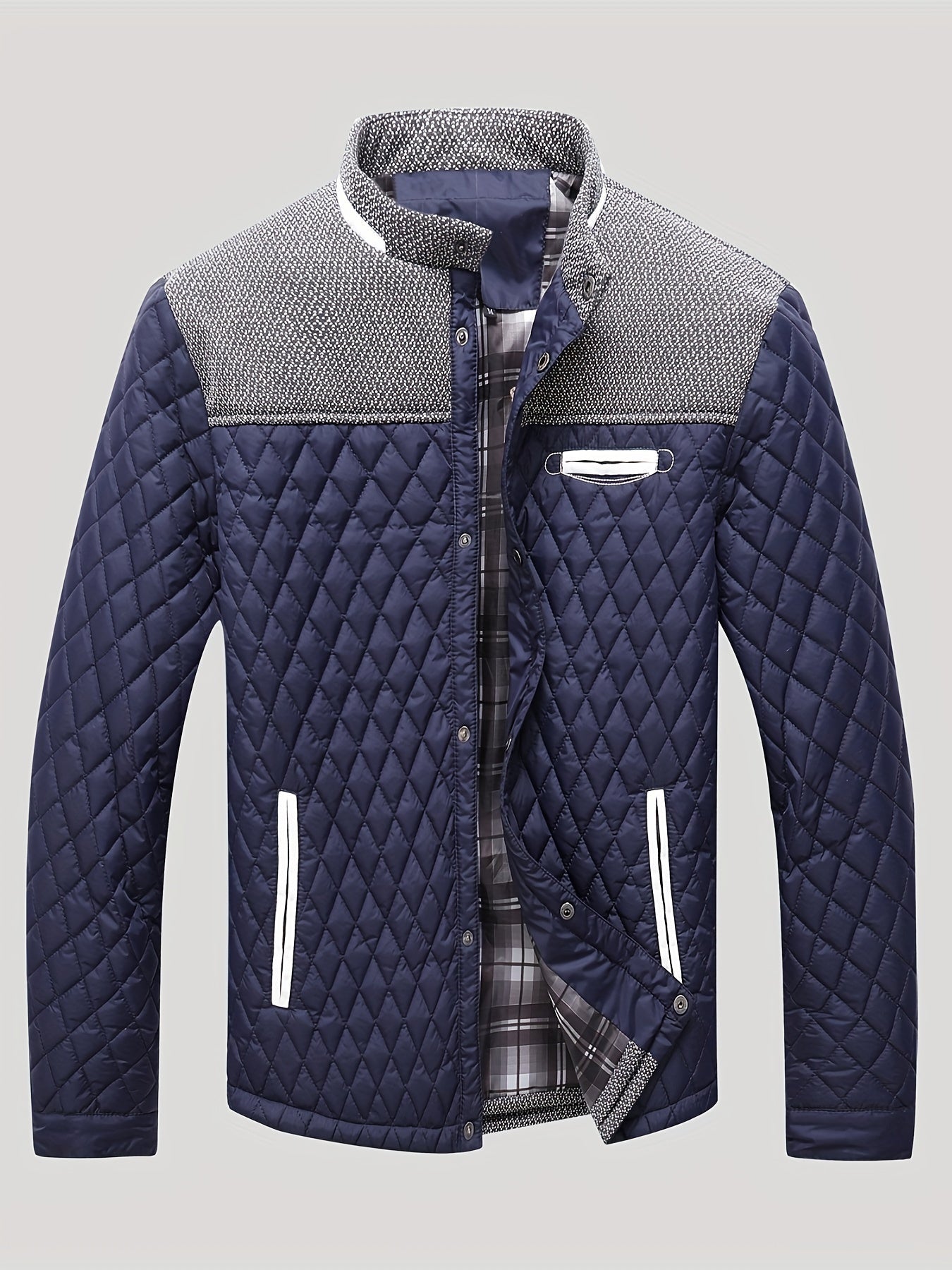 Alden | Quilted Stand-Collar Jacket 1