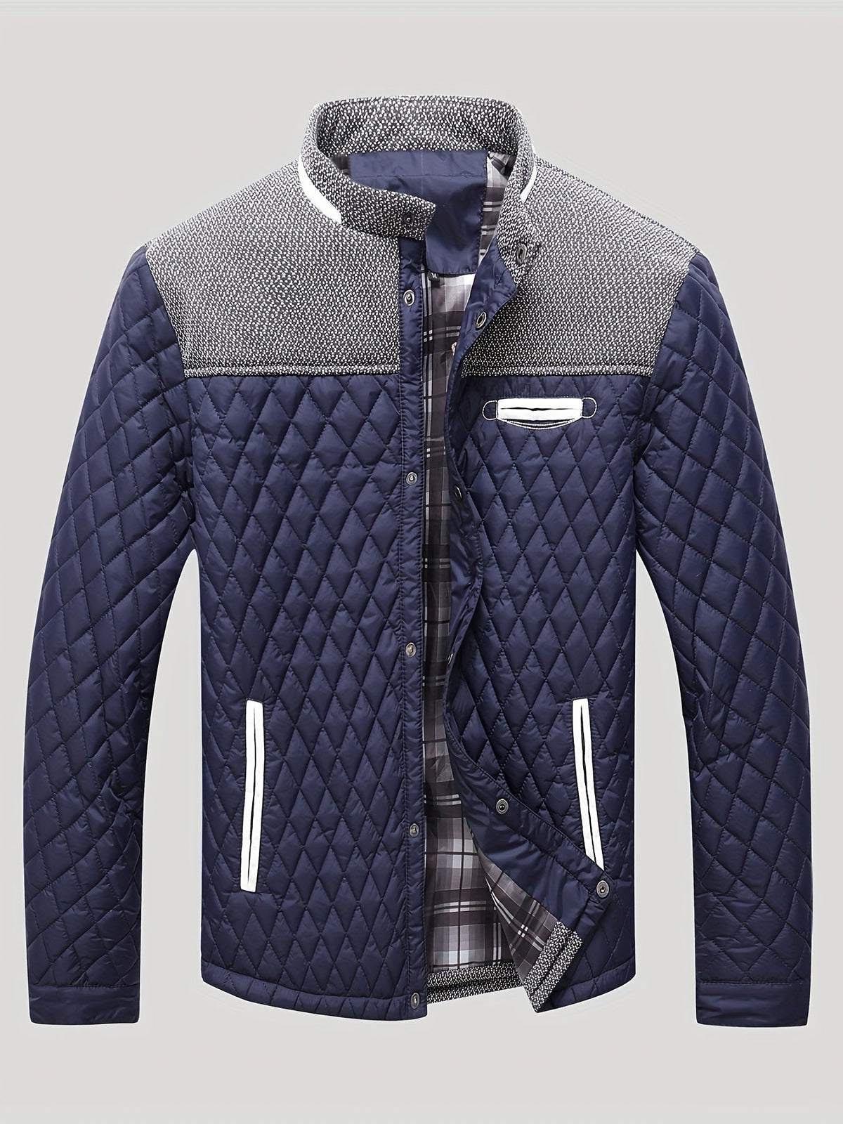 Alden | Quilted Stand-Collar Jacket 1