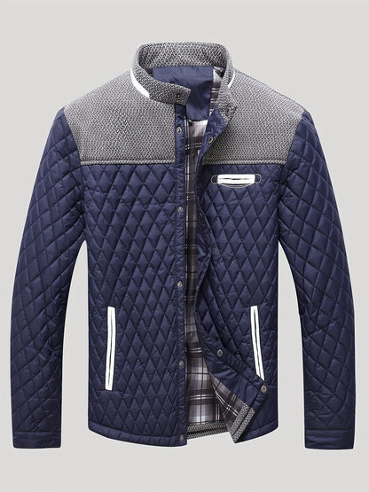 Alden | Quilted Stand-Collar Jacket 1