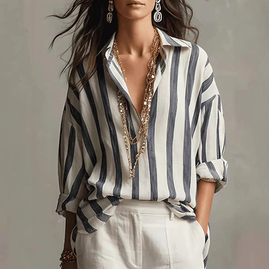 Amaris Linen Dress Shirt 0