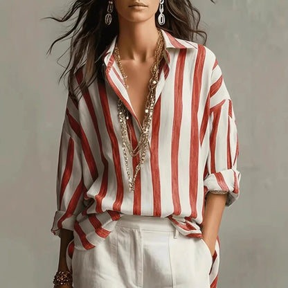 Amaris Linen Dress Shirt 2