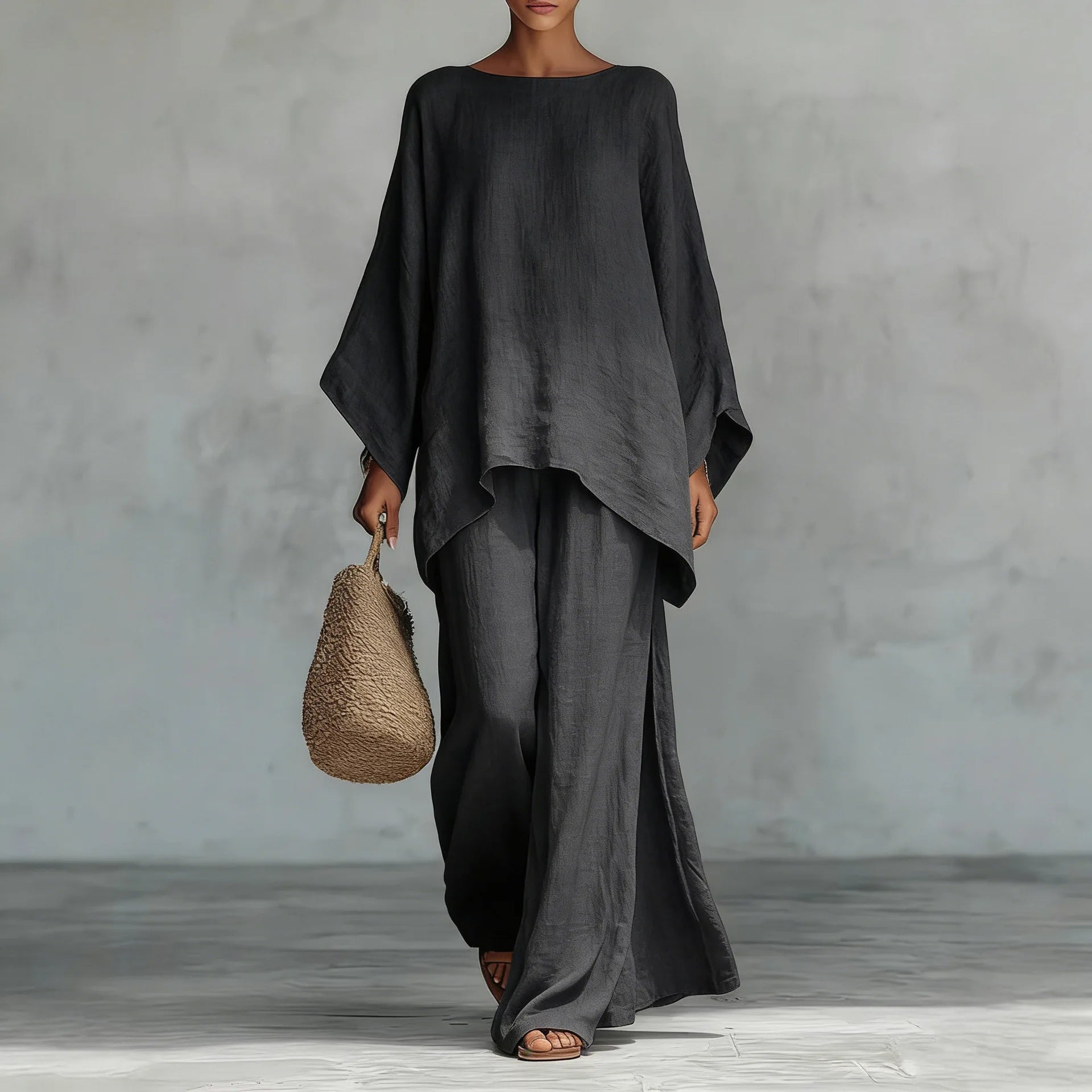 Anna Linen Two Piece Set 2
