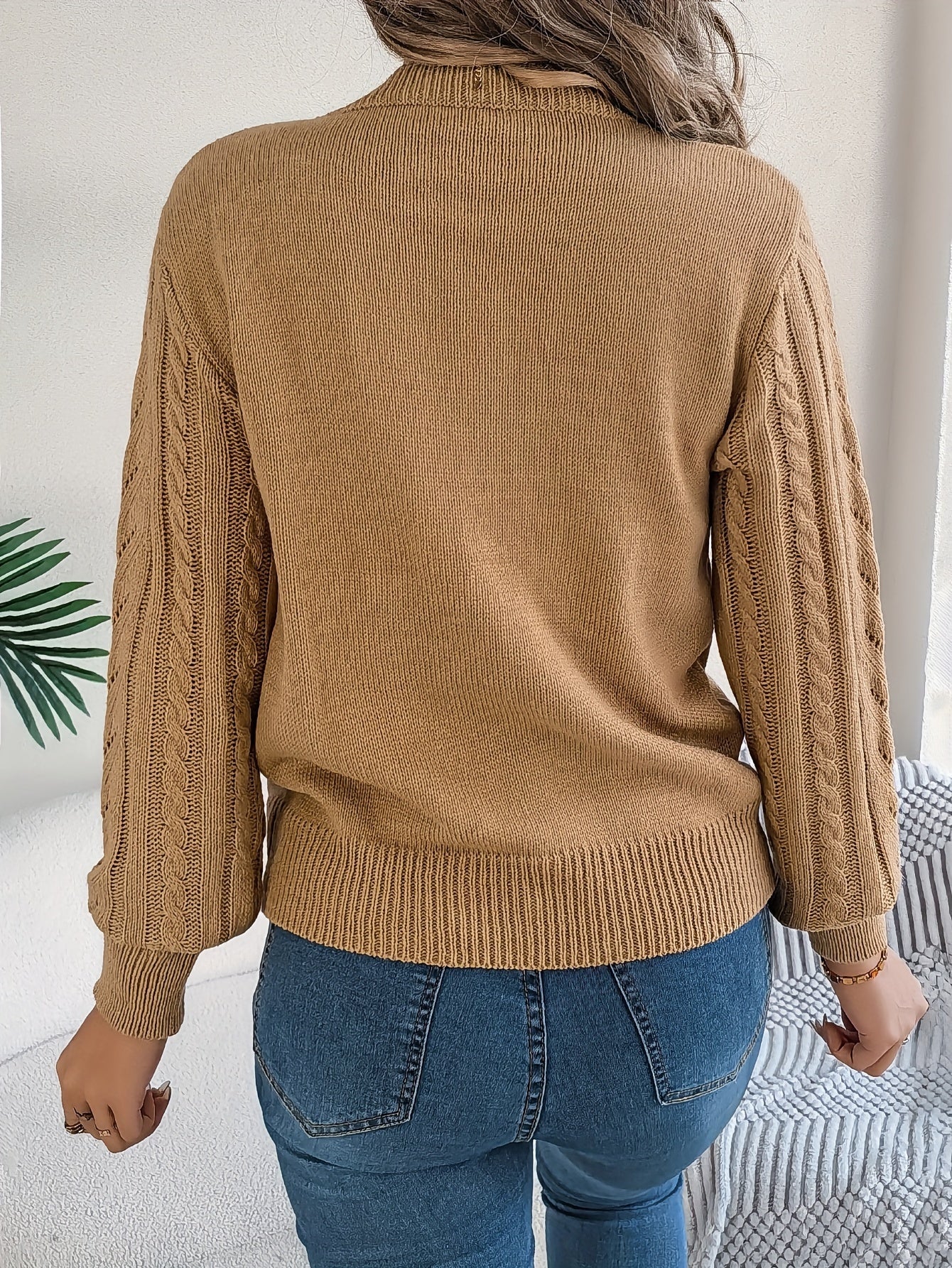 Blythe | Cable-Knit Textured Sweater 2