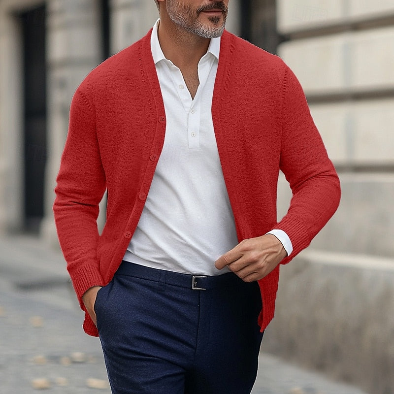 Callahan | Refined V-Neck Cardigan 2