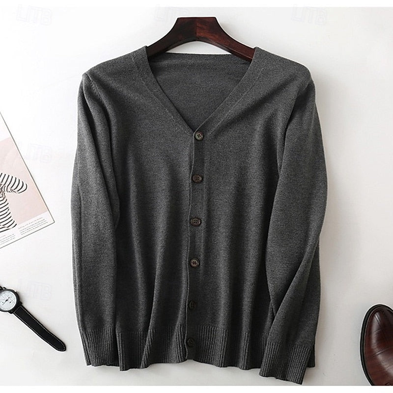 Callahan | Refined V-Neck Cardigan 6