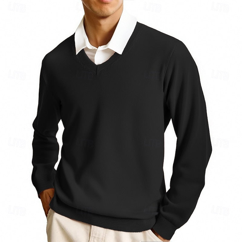 Clayton | Classic V-Neck Sweater 10