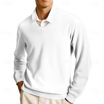 Clayton | Classic V-Neck Sweater 12