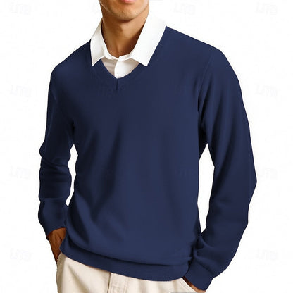 Clayton | Classic V-Neck Sweater 13