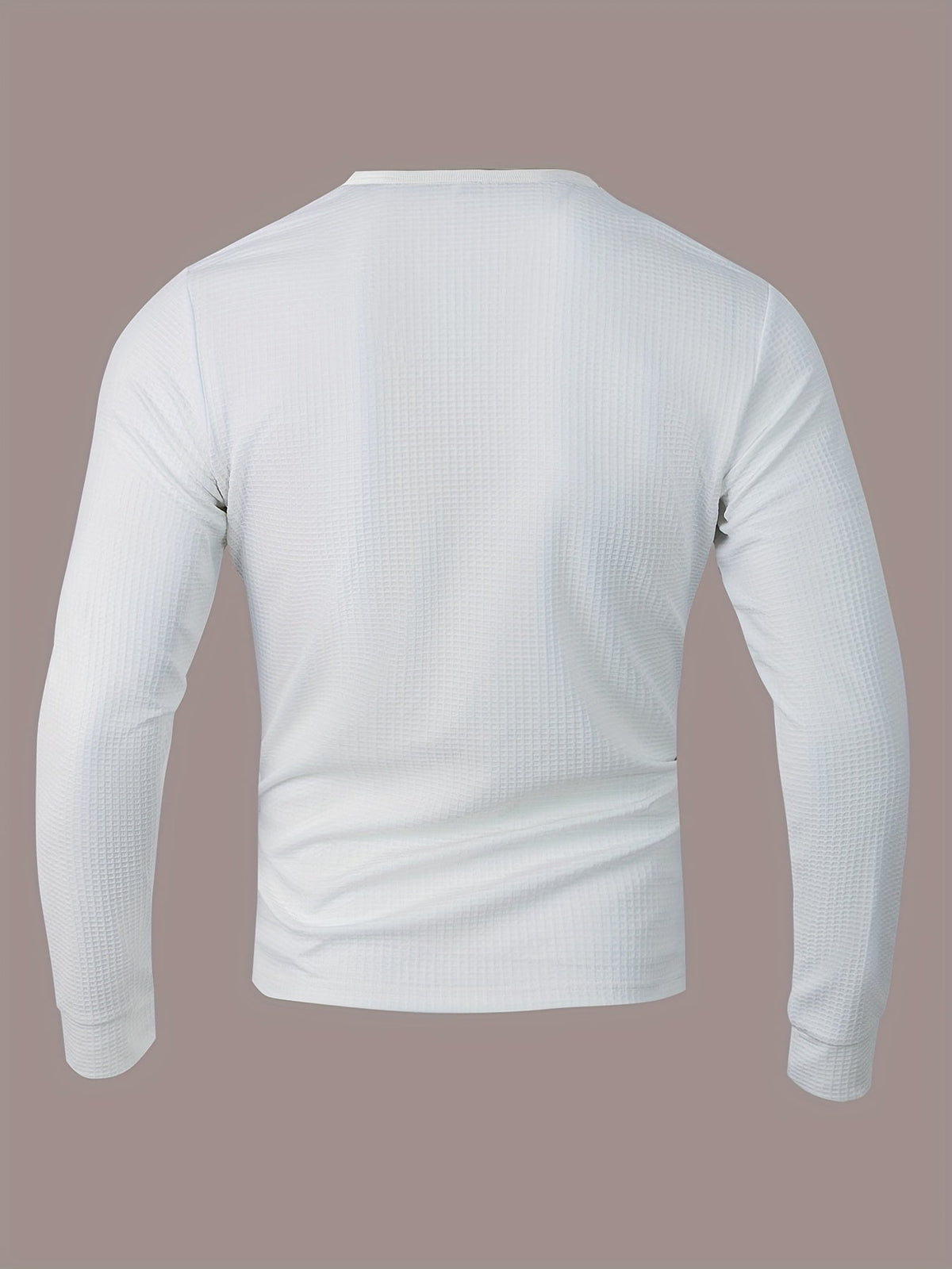 Curtis | Textured Long-Sleeve Henley 2