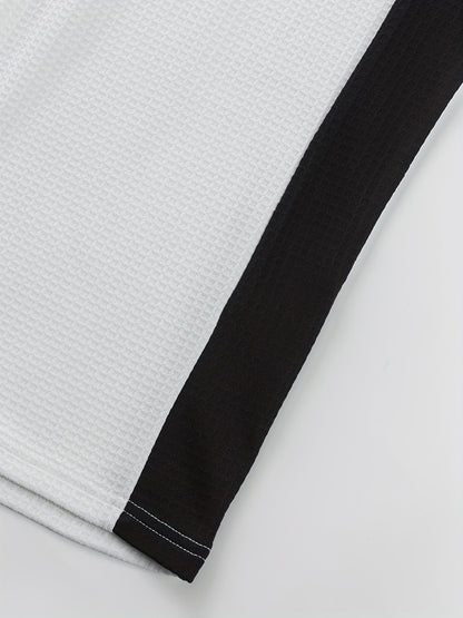 Curtis | Textured Long-Sleeve Henley 5