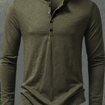 Dalton | Classic Button-Placket Henley 0