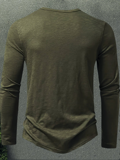 Dalton | Classic Button-Placket Henley 1
