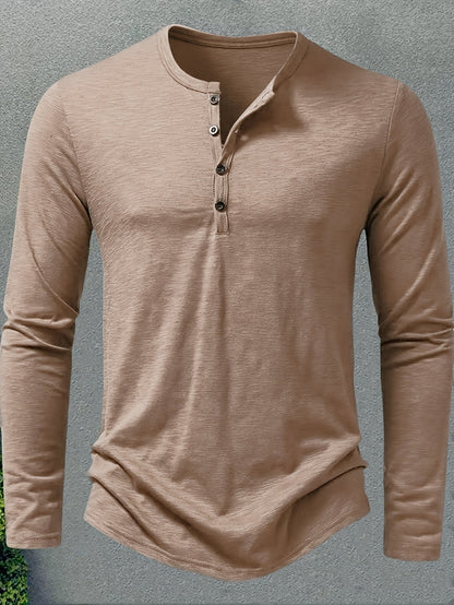 Dalton | Classic Button-Placket Henley 6