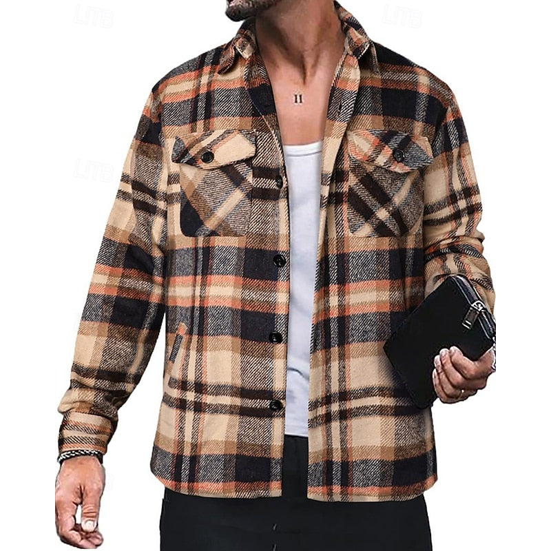 Dawson | Rugged Checked Shirt Jacket 0