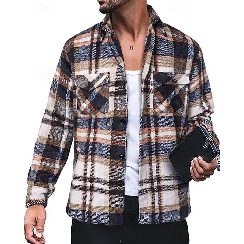 Dawson | Rugged Checked Shirt Jacket 5