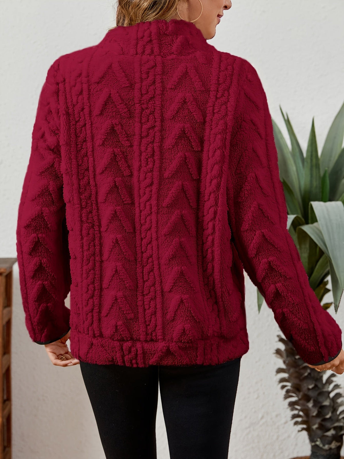 Delilah | Cozy Half-Zip Pullover 1