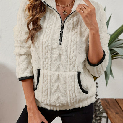 Delilah | Cozy Half-Zip Pullover 14