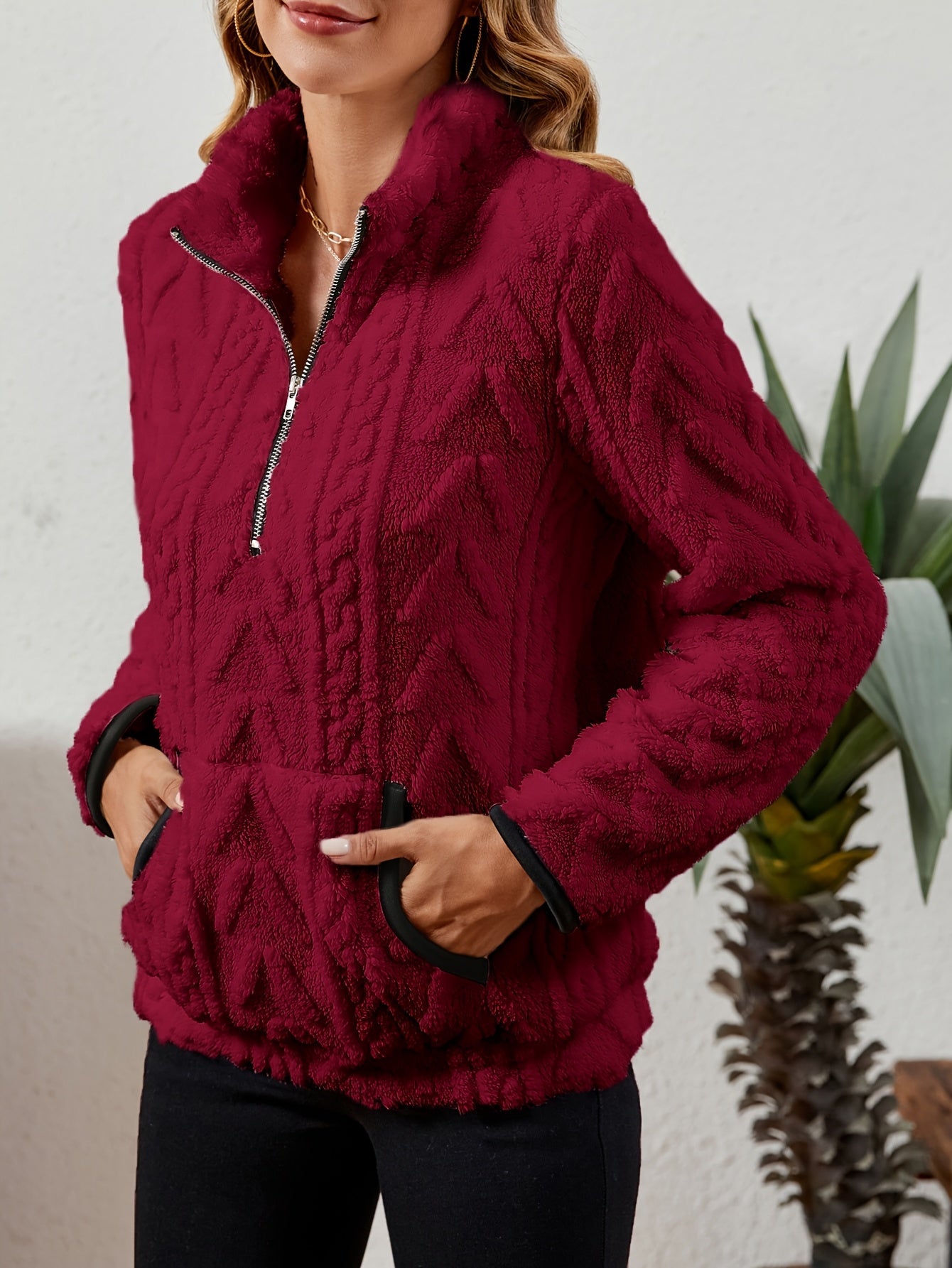 Delilah | Cozy Half-Zip Pullover 2