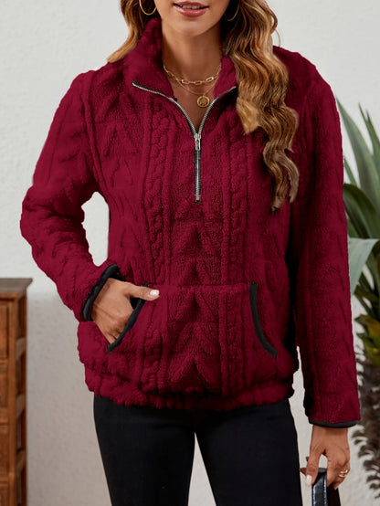 Delilah | Cozy Half-Zip Pullover 3