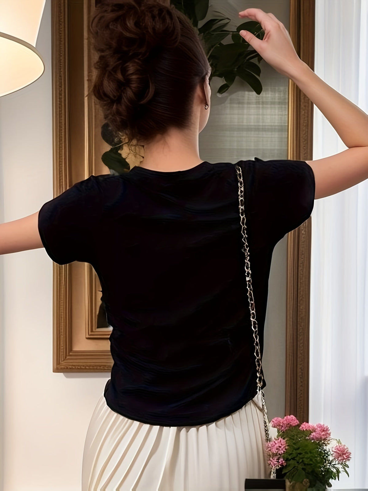 Della | Refined Mock-Neck Top 1