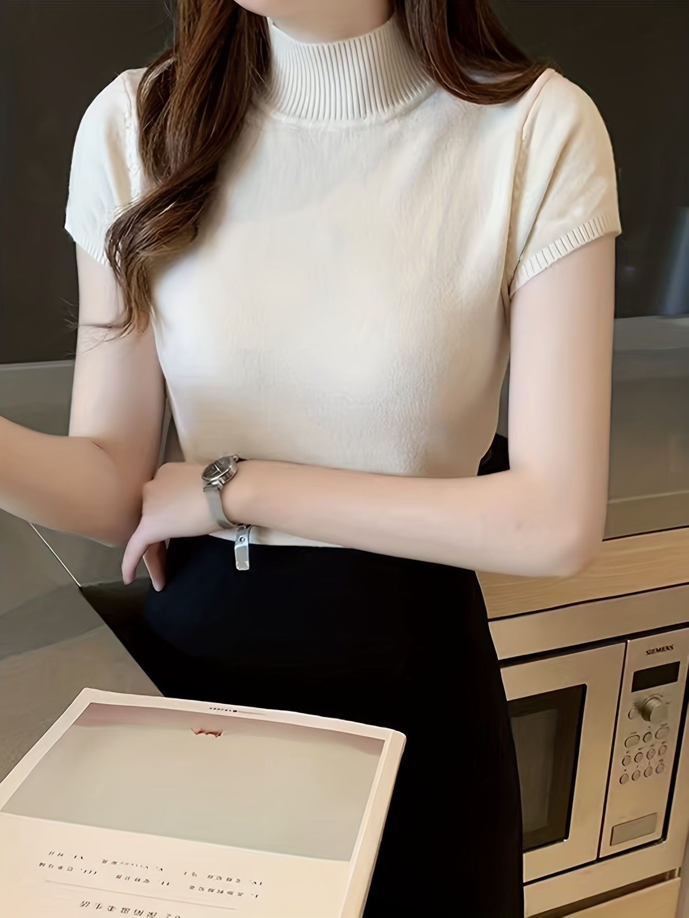 Della | Refined Mock-Neck Top 8