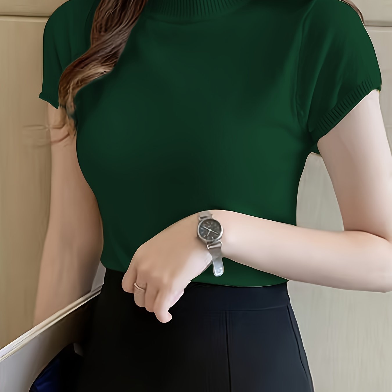 Della | Refined Mock-Neck Top 9