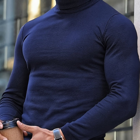 Dominic | Refined High-Neck Turtleneck 0