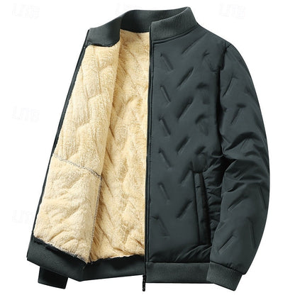 Douglas | Textured Quilted Bomber Jacket 1